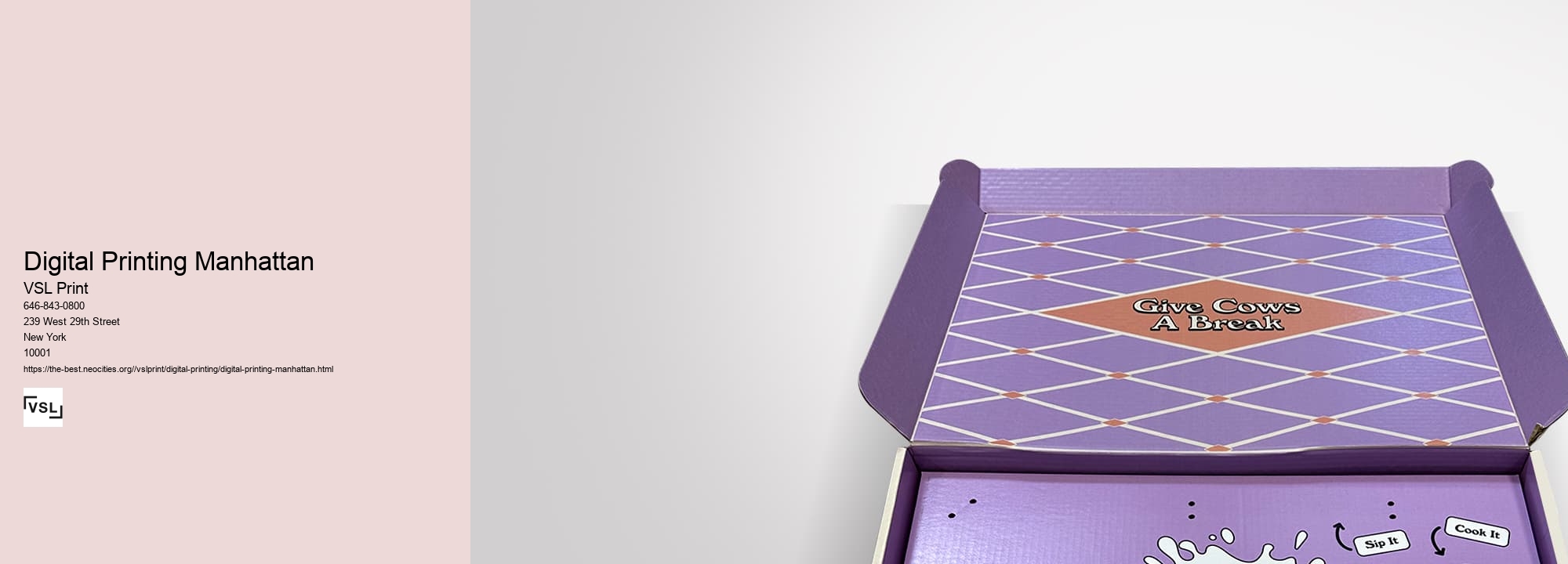 Digital Printing Manhattan