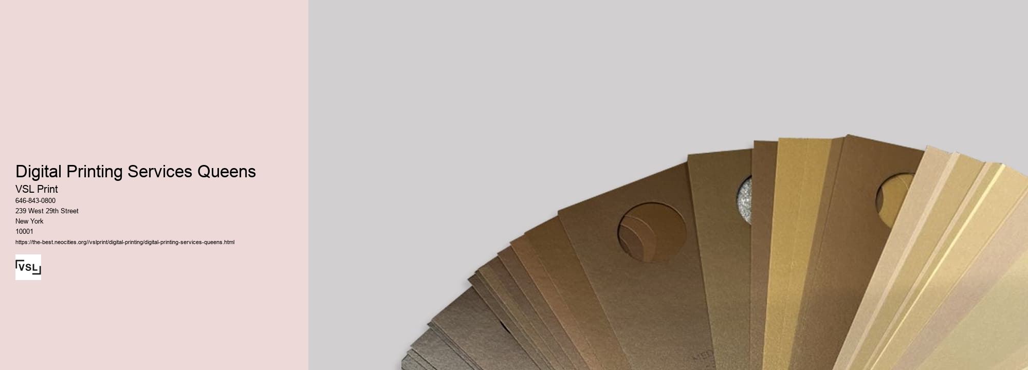 Digital Printing Services Queens